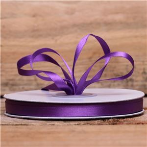 Basics 2 Go Satin Ribbon - 7mm Purple